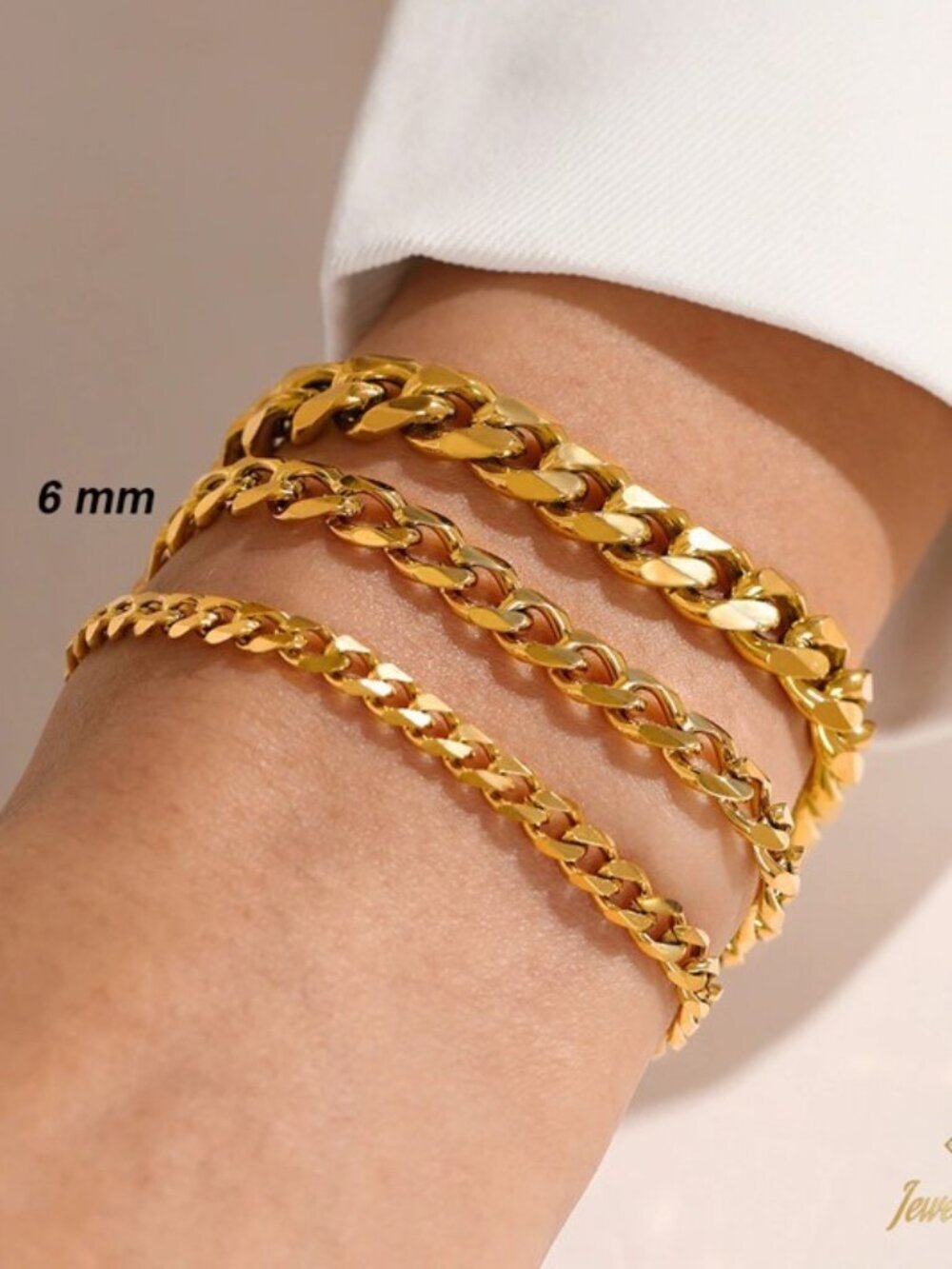 NEW 14K Yellow Gold Interweave Chain Boho Summer Luxury Bracelet